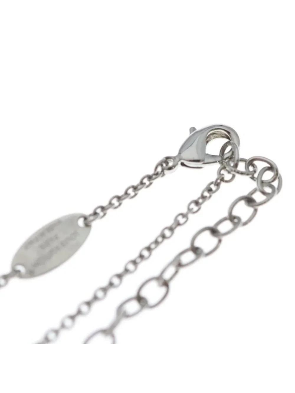 Louis Vuitton LV Iconic Chain Necklace Silver